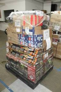 Pallet of Returned Goods