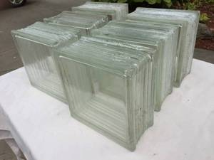 lot 49 image: Six Glass Blocks