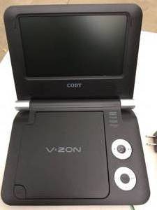 lot 118 image: Coby Large Lot Of Hardware V-ZON Portable DVD Player