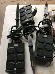 lot 126 image: Christmas Light And Outlet Lot