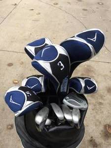 lot 146 image: Set of Vanquish Golf Clubs And Bag