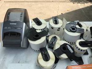 lot 196 image: Brother Table Printer,  iPad and more