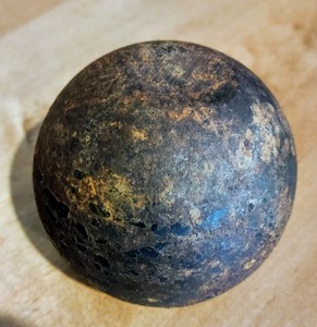 lot 231 image: Antique Cannonball