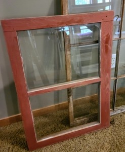lot 237 image: Vintage Window Panes