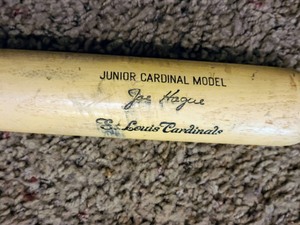 lot 257 image: Pair of Autographed Baseball Bats