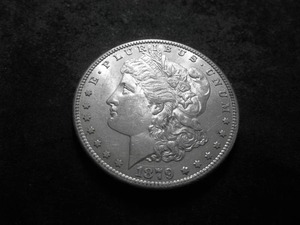 lot 5 image: 1879 S  Morgan Silver Dollar