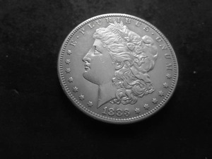 lot 15 image: 1883 S Morgan Silver Dollar