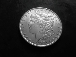 lot 17 image: 1885 Morgan Silver Dollar