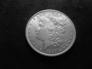 lot 27 image: 1889 Morgan Silver Dollar