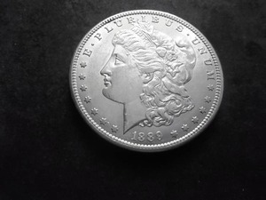 lot 28 image: 1889 S Morgan Silver Dollar