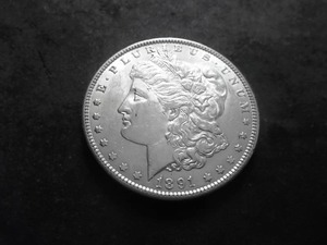 lot 31 image: 1891 Morgan Silver Dollar