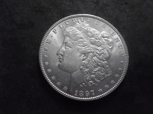 lot 38 image: 1897 Morgan Silver Dollar