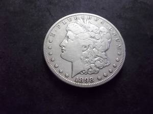 lot 40 image: 1898 S Morgan Silver Dollar