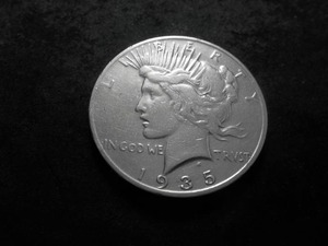 lot 67 image: 1935 S Peace Silver Dollar