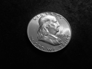 lot 89 image: 1956 Franklin Half Dollar