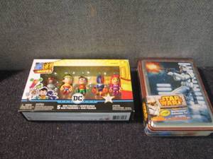 DC Mini Figures, Star Wars Crayons ...