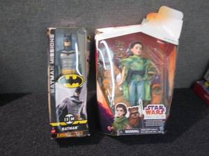 StarWars Princess Leia, Batman W2...