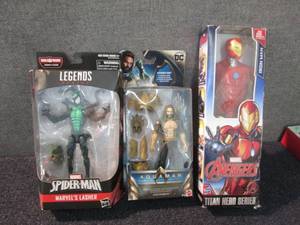 Lasher,Ironman, Aquaman W3...