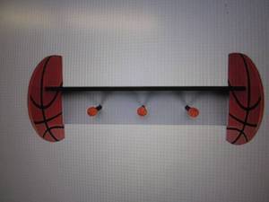 Basketball Wall Shelf open box Reta...