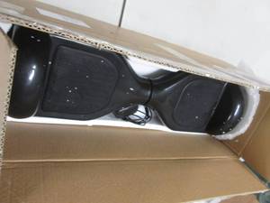 Hoverboard in Black with Blue open ...
