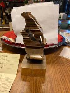 lot 24 image: 1988 Guillermo Kuhn Sanchez Dual Sculpture