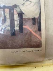 lot 22 image: Cream of Wheat Poster