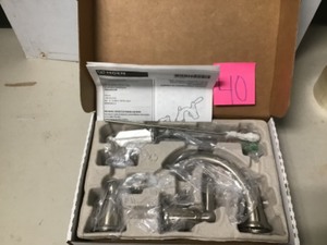 Brantford 8 in. Widespread 2-Handle High-Arc Bathroom Faucet Trim Kit in Chrome (Valve Not Included)