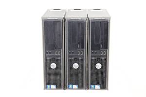 lot 6 image: (3) Dell Optiplex 380
