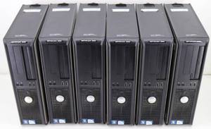 lot 8 image: (6)  Dell Optiplex 380