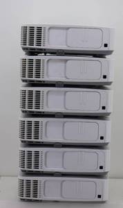 lot 15 image: (6) NEC PE401H Projectors Parts
