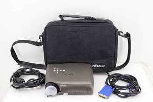 lot 21 image: InFocus Model LP70 Portable Projector