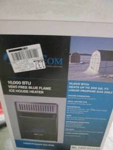 lot 41 image: 10,000 BTU Ice House Heater Untest...