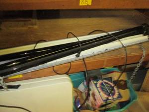 lot 49 image: (2) Black Light In Fixture Housings...