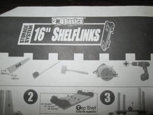 lot 67 image: Storage Systems 16 Shelf Links She...