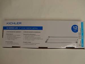 lot 63 image: Kichler 4U 12-in Hardwired Light Bar-Not used