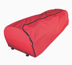 lot 28 image: Holiday Living 9 Ft Rolling Polyester Christmas Tree Storage Bag-Open Box