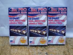 lot 19 image: 50-Pack Plastic Roof Shingle Clips Item #849684 Qty (3)-New