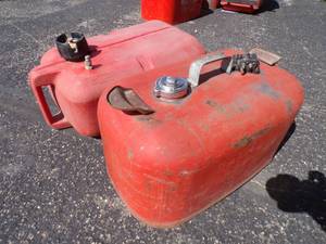 lot 71 image: Pair of Boat Gas Tanks