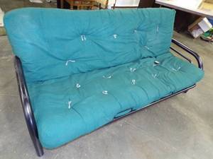 lot 84 image: Futon with Cushion