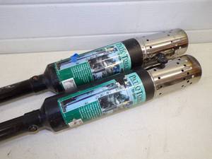 lot 95 image: Pair of Patio Torches