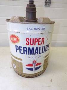 lot 39 image: Super Permalube Oil Can