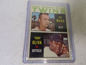 lot 106 image: 1965 Topps Tony Oliva Rookie Card