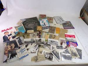 lot 132 image: Vintage Picture Postcards, Photos, book and brochures