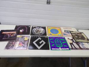 lot 133 image: Vintage Lot of Rock n Roll LPs