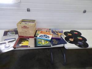 lot 139 image: Large Lot of Rock, Country, and Music Collection Record Lps