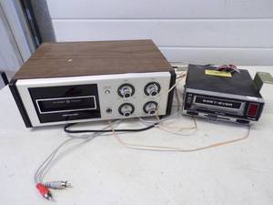 lot 142 image: Vintage Soundtrack 8 Track Player and BEST-EVER 8 Track Car Player