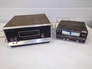 lot 143 image: Vintage Electrophonic 8 Track Player and CARTAPE 8 Track Car Player