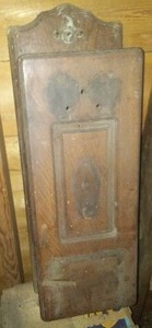 Vintage Wood telephone box