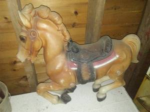 Vintage Rocking horse and Tricycle  Trike