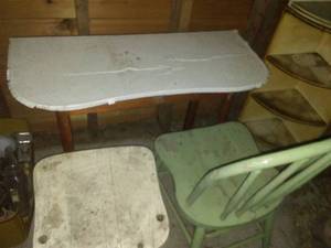 Table  chairs cute table